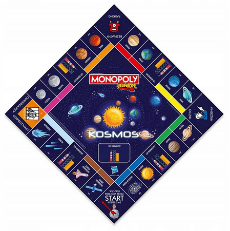 Hasbro Gra Monopoly Junior Kosmos
