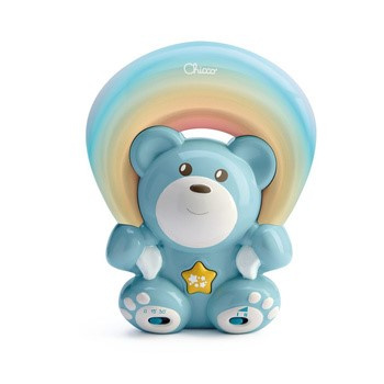 Miś z projektorem Rainbow Azzurro Chicco