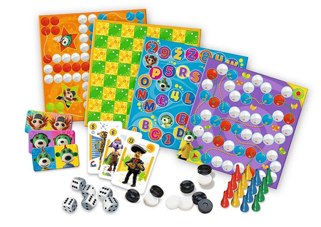 Trefl Kalejdoskop 25 gier Rodzina Treflików