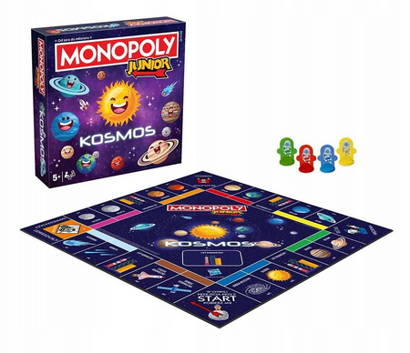 Hasbro Gra Monopoly Junior Kosmos