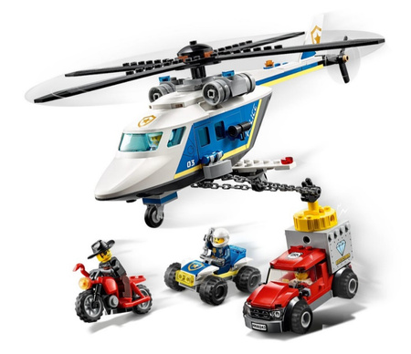 Pościg helikopterem policyjnym 60243 Lego City
