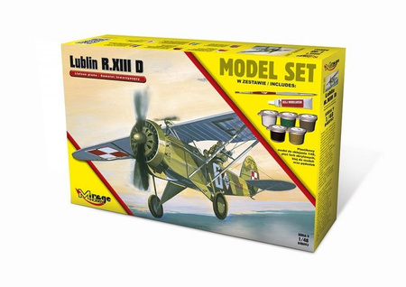 Mirage 848093 1:48 MODEL SET LUBLIN R.XIII D (Polski Samolot Towarzyszący)