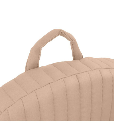 Albero Mio Fotelik pikowany pasy Nugat