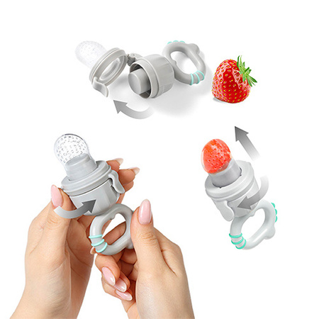 Babyono Gryzak do podawania pokarmów Dino