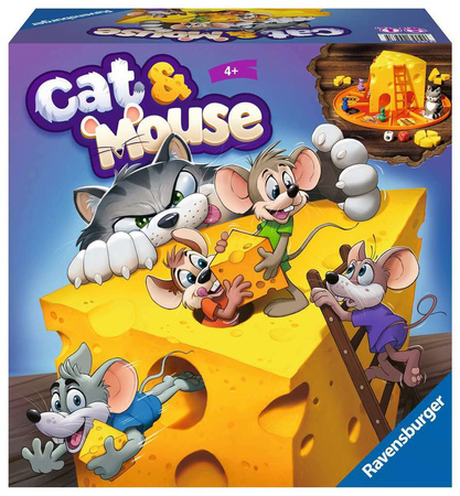 Ravensburger Gra planszowa Cat & Mouse Kot i Mysz