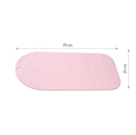 Babyono Mata antypoślizgowa 70 x 35 cm Różowa