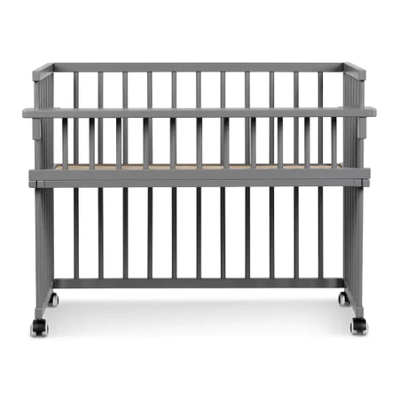 Klupś Łóżeczko dostawne PICCOLINO 90x40 cm Grafit