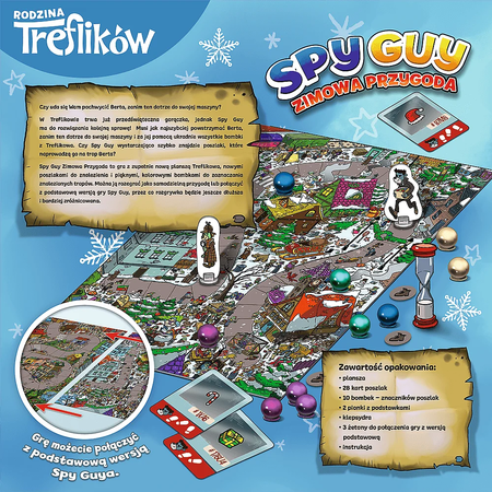 Trefl Spy Guy Zimowa Przygoda Rodzina Treflików