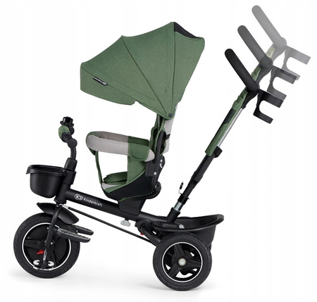 Kinderkraft rowerek trójkołowy SPINSTEP zielony