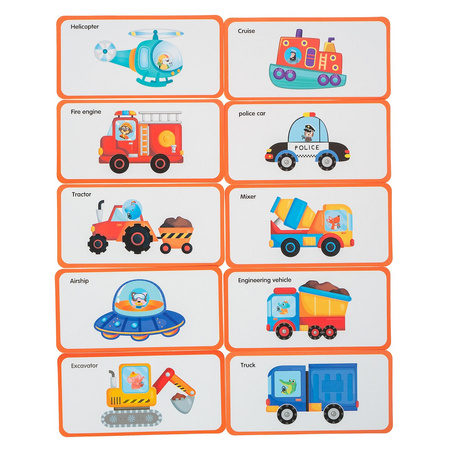 Smily Play Układanka magnetyczna Pojazdy