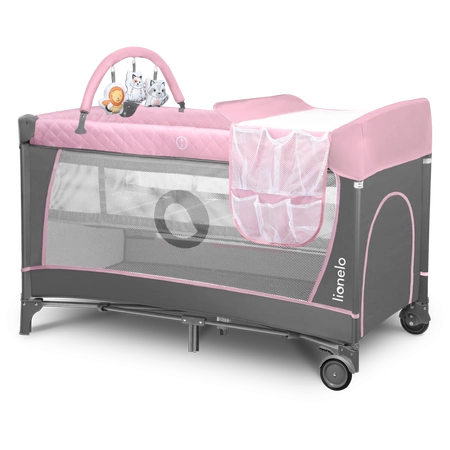 Lionelo Łóżeczko turystyczne Flower