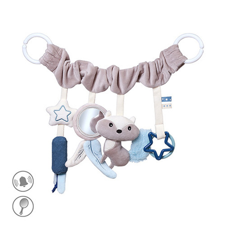 Babyono Zawieszka do wózka i fotelika RACCOON