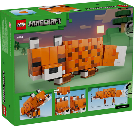 Lego 21588 Minecraft Lis