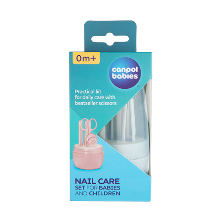 Canpol babies zestaw pielęgnacyjny do paznokci dla niemowląt i dzieci