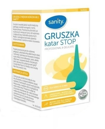 Sanity gruszka katar stop 0-6 m