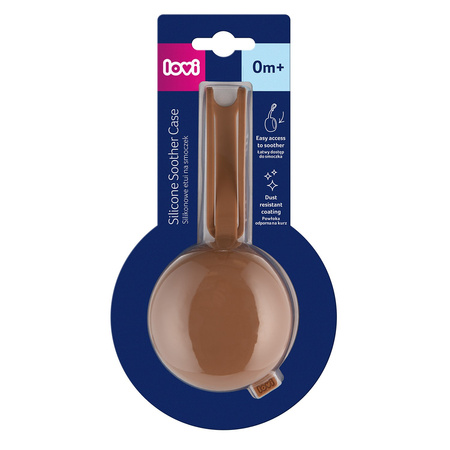 LOVI Silikonowe etui na smoczek Granola