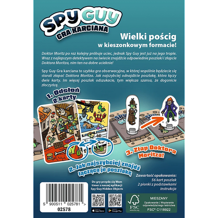 Trefl Gra karciana Spy Guy
