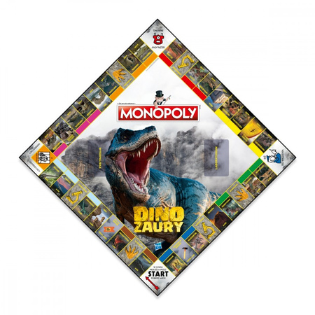 Winning Moves Gra Monopoly Dinozaury