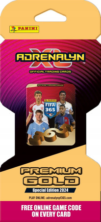 Panini FIFA 365 Karty ADRENALYN XL 2024 Premium Gold