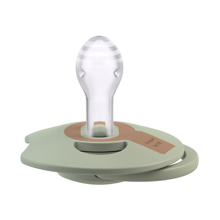 LOVI Smoczek silikonowy dynamiczny Prime 0-6m 1 szt. Pistachio