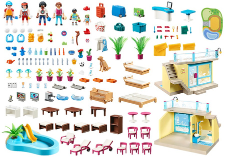 PLAYMO Beach Hotel Playmobil 70434