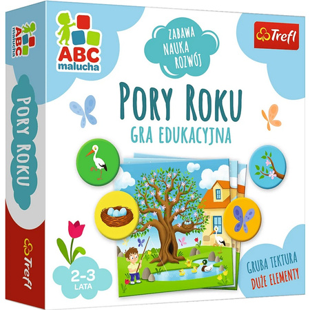 Trefl Gra edukacyjna Pory roku/ABC Malucha