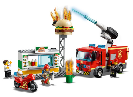 Na ratunek w płonącym barze Lego City 60214