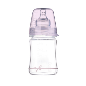 LOVI Butelka szklana Diamond Glass 150 ml Baby Shower Girl
