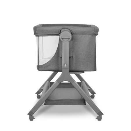 Lionelo Leonie Plus łóżeczko dostawne Grey Stone