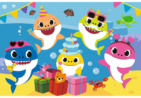 Trefl Puzzle Wesołe Baby Shark. 24 el. maxi