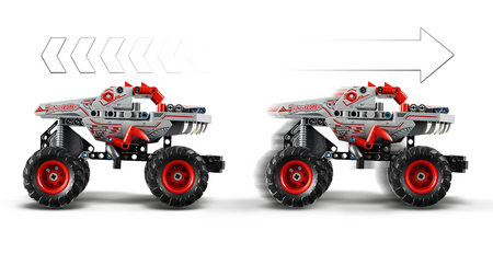 Lego 42200 Technic Monster Jam ThunderROARus z napędem typu pull-back