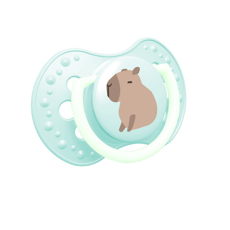 Lovi Smoczek silikonowy dynamiczny 6-18 m 2 szt CapiChill Boy