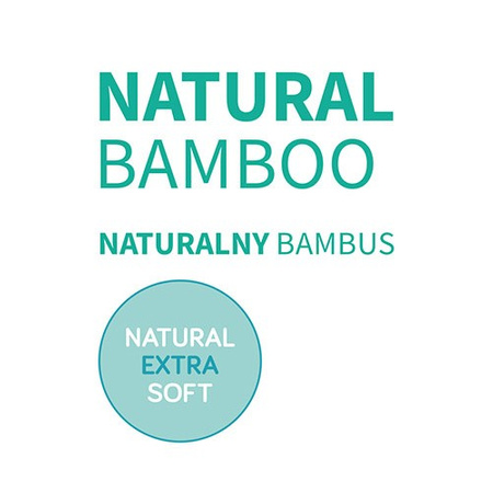 Babyono Bambusowa myjka kąpielowa NATURAL BAMBOO