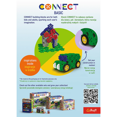 Zestaw klocków Connect Basic Boy