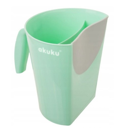 Akuku Kubek do spłukiwania głowy, miętowo szary