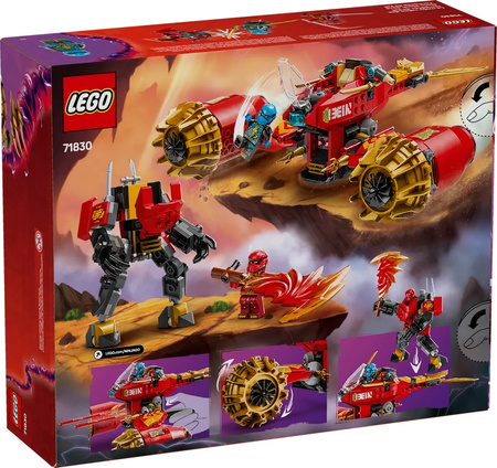 Lego 71830 Ninjago Burzowy jeździec-mech Kaia