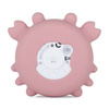 PETITE&MARS Silikonowy termometr cyfrowy do kąpieli Crab Caleb Dusty Rose