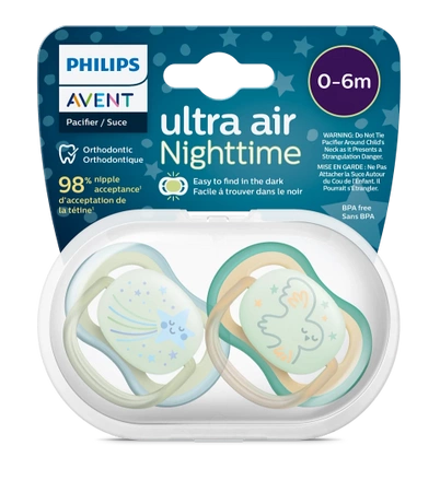 Avent Philips Smoczek ultra air Nighttime 0 - 6 m
