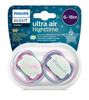 Avent Philips Smoczek ultra air Nighttime 6 - 18 m