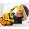 Spin Master Psi Patrol - Buldożer budowlany Rubble i jego Ekipa ze światłem i dźwiękiem