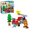 Lego 10473 Duplo Wóz strażacki z wężem i strażakiem