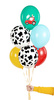 Balony 30 cm, Farma, mix (1 op. / 6 szt.)