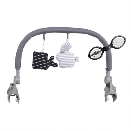 Krzesełko do karmienia Polly Progres5 Chicco Kiwi+Pałąk z zabawkami (Outlet)