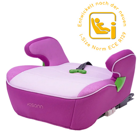 Osann Junior Isofix i-Size z Gurtfix Fotelik Podstawka Pixel Berry