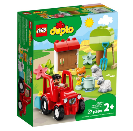 Traktor i zwierzęta gospodarskie Lego Duplo 10950
