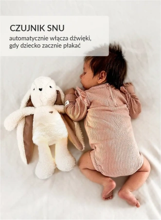 Szumisie Królik Ecru Ucho Różowe 7w1 app z termoforkiem