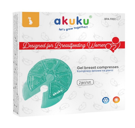Akuku Kompresy żelowe na piersi