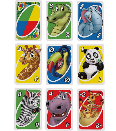 Mattel Gra UNO Junior