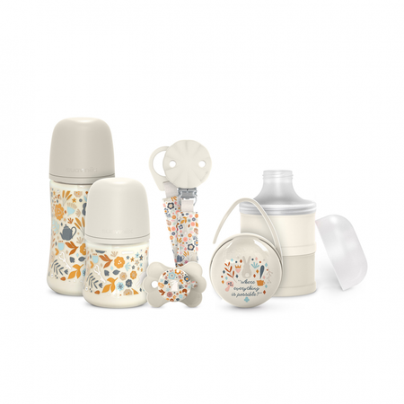 Suavinex Zestaw startowy Wonderland Beżowy