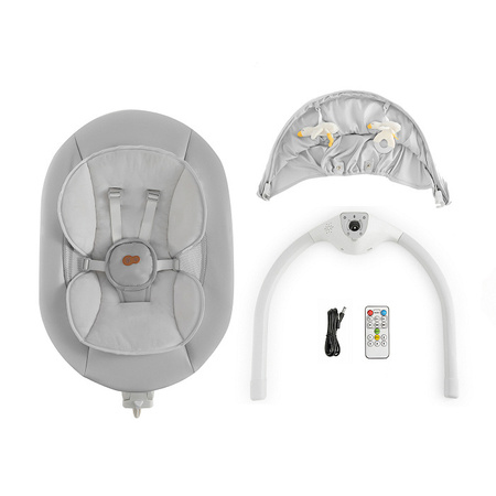 Kinderkraft Bujaczek-leżaczek TULSY Szary